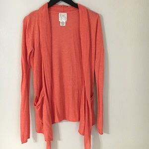 Billabong open cardigan with pockets